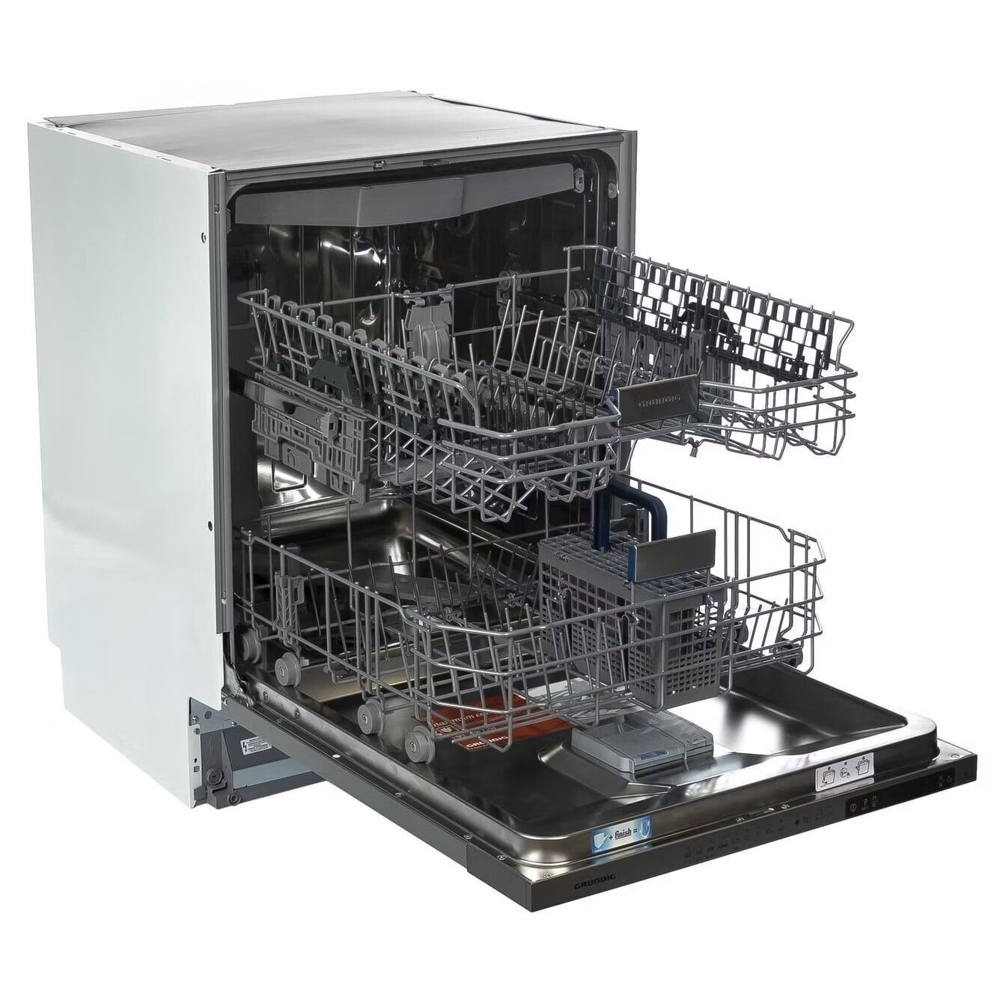 Built-in Dishwasher Grundig GNVP4551, A, 44Dba, White