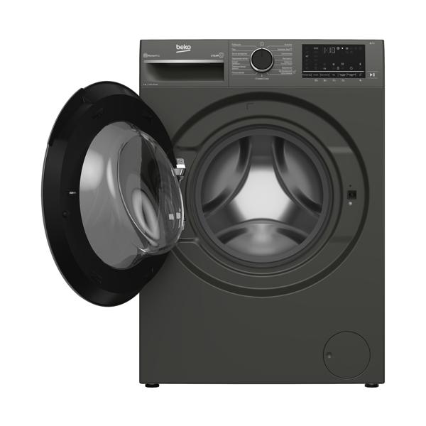 სარეცხი მანქანა Beko B3WFR572AB b300, 7Kg, A, 14200Rpm, Washing Machine, Black