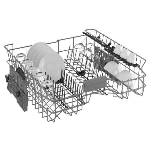 Dishwasher, Beko BDFN26530X b300, 44Dba, Pearl Inox