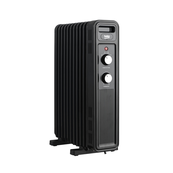 ზეთის რადიატორი Beko RHO7323B, 2300W, 25m², Oil Radiator, Black