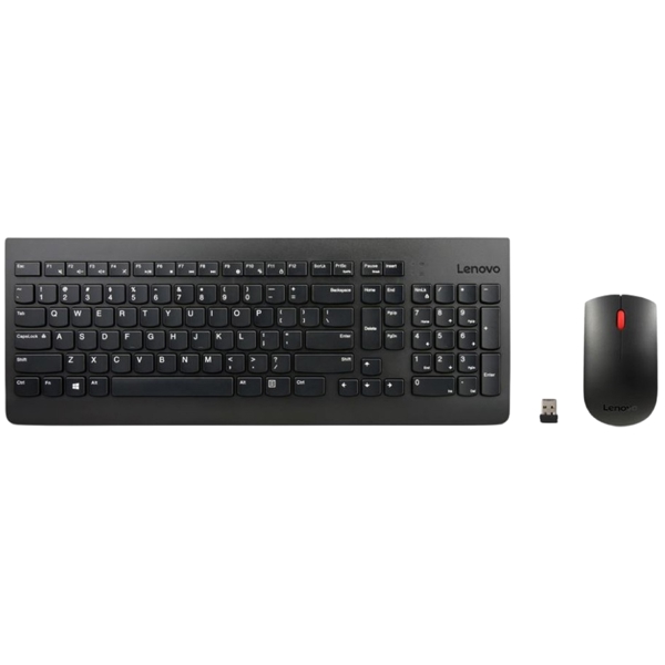 კლავიატურა და მაუსი Lenovo 4X31N50-736, Wireless, USB, Keyboard And Mouse, Black