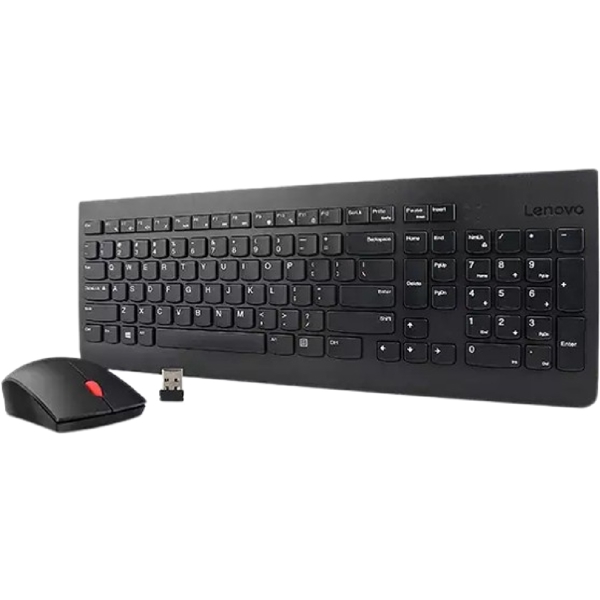 კლავიატურა და მაუსი Lenovo 4X31N50-736, Wireless, USB, Keyboard And Mouse, Black