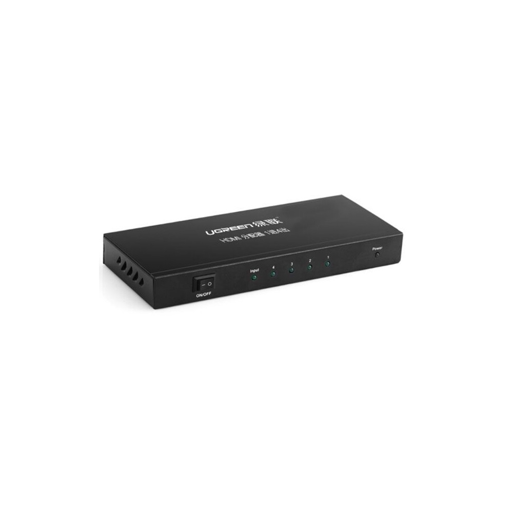 HDMI სპლიტერი UGREEN CM620 (40202EU), HDMI Splitter 1 In 4 Out EU, Black