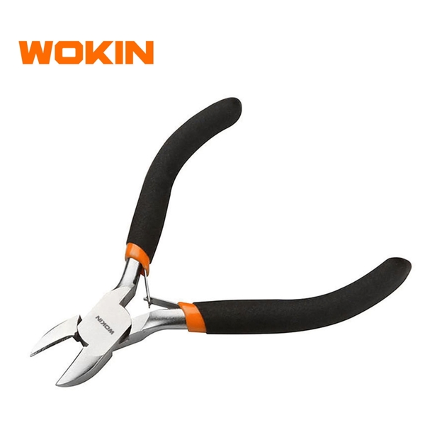 Mini Diagonal Cutting Pliers Wokin 102245, 115MM, 4.5″, Black 