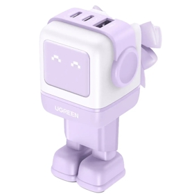 Charger UGREEN CD361 (35291) Nexode Uno RobotGaN, 65W, USB, USB Type-C, Purple