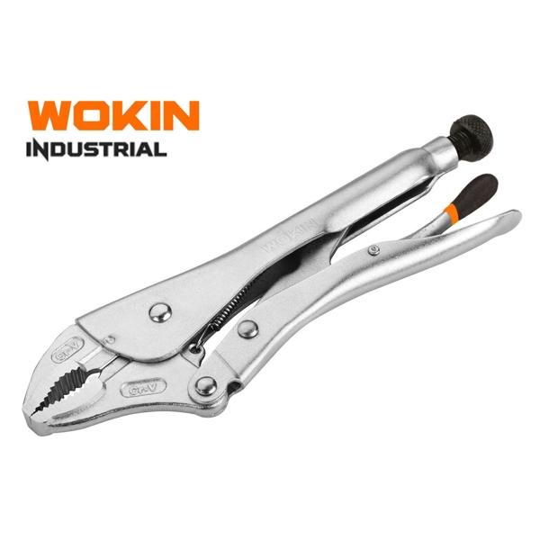 Locking Pliers Wokin 103110, 50MM, 10", (INDUSTRIAL), Silver