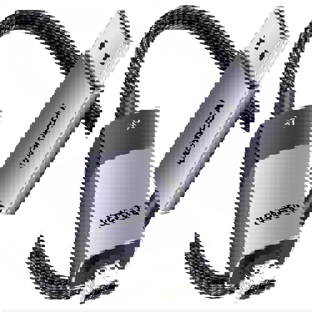  UGREEN DP115 (80397), 8K, DisplayPort to HDMI, 2m, Grey