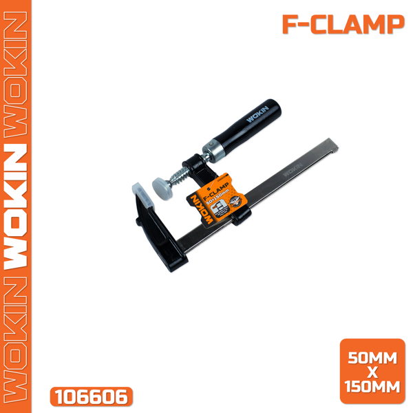 F-Clamp Wokin 106606, 50x150MM, Black/Silver