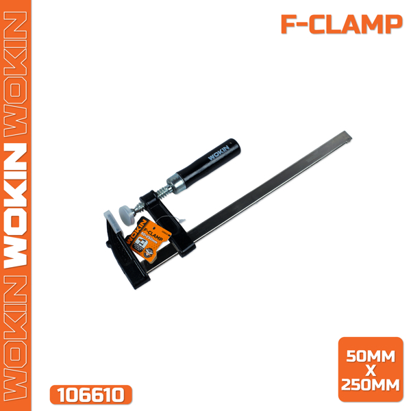 F-Clamp Wokin 106610, 50x250MM, Black/Silver