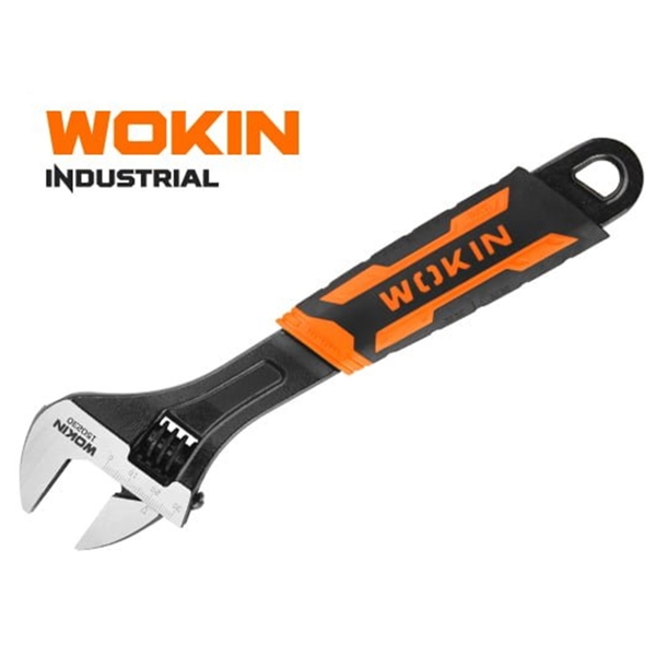 Adjustable Wrench Wokin 150240, 250MM, 10″, (INDUSTRIAL), Silver