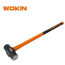 ურო რეზინის სახელურით Wokin 250806, 6LBS, Sledge Hammer, Black/Orange