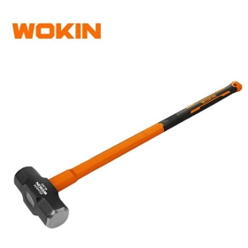 ურო რეზინის სახელურით Wokin 250808, 8LBS, Sledge Hammer, Black/Orange