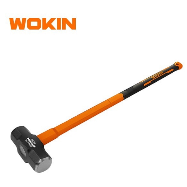 Sledge Hammer Wokin 250808, 8LBS, Black/Orange