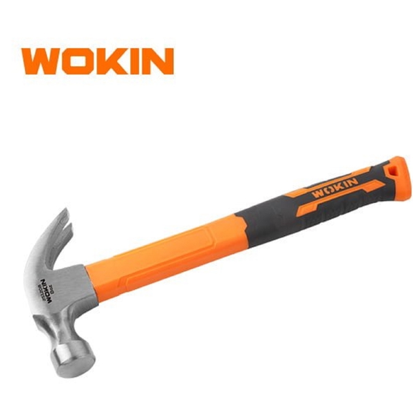 Claw Hammer Wokin 251216, 16OZ(29MM/450G), Black/Orange