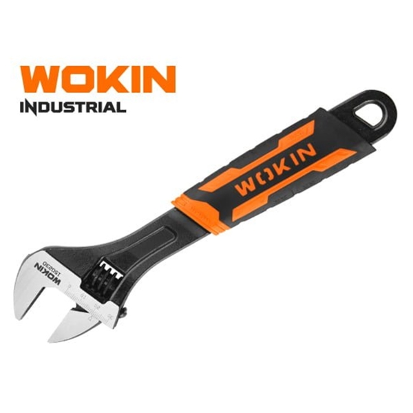 რეგულირებადი ქანჩის გასაღები Wokin 150242, 300MM, 12″, Adjustable Wrench (INDUSTRIAL), Black