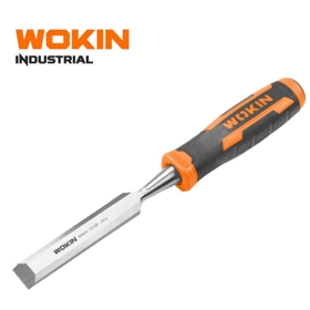 Wood Chisel (INDUSTRIAL) Wokin 254216, 16mm(5/8"), Black/Orange