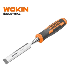 Wood Chisel (INDUSTRIAL) Wokin 254219, 19mm(3/4"), Black/Orange