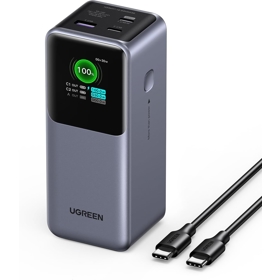 Power Bank UGREEN PB721 (35524B) Nexode, 20000mAh, USB-C, USB, Grey