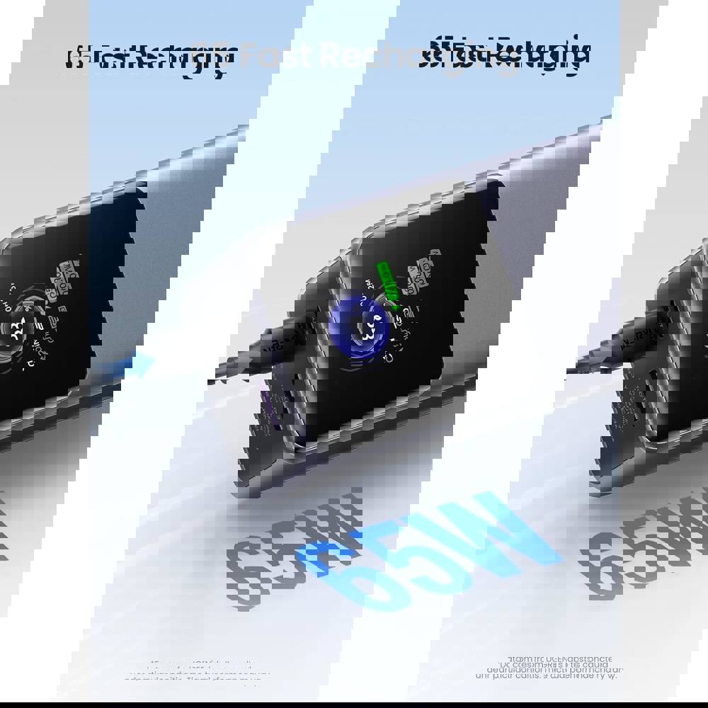 პორტატული დამტენი UGREEN PB721 (35524B) Nexode with Smart Digital Display, 20000mAh 130W, Type-C, USB, Power Bank, Grey