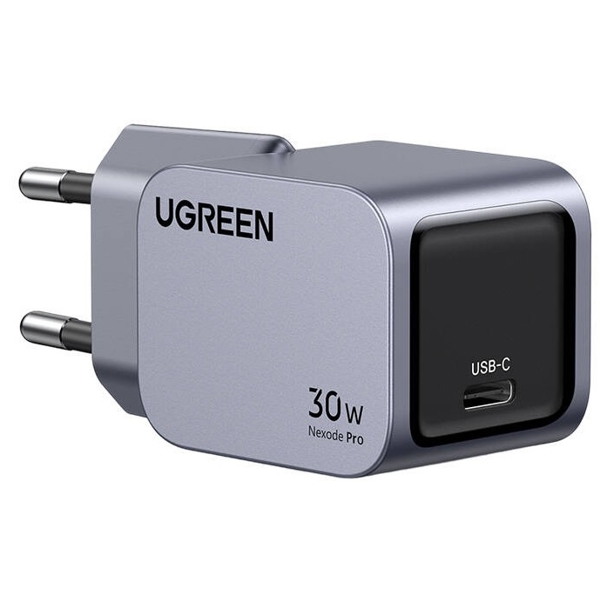 მობილურის დამტენი UGREEN X703 (35006) Nexode Pro, 30W, USB-C, Grey