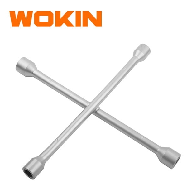 ჯვარედინი ქანჩის გასაღები Wokin 152114, 14″, Cross RIM Wrench, Silver