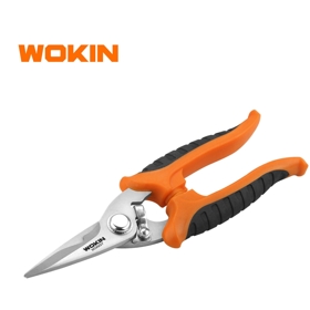 მრავალფუნქციური მაკრატელი Wokin 303507, 7"/180mm, Multi-Purpose Scissors, Orange