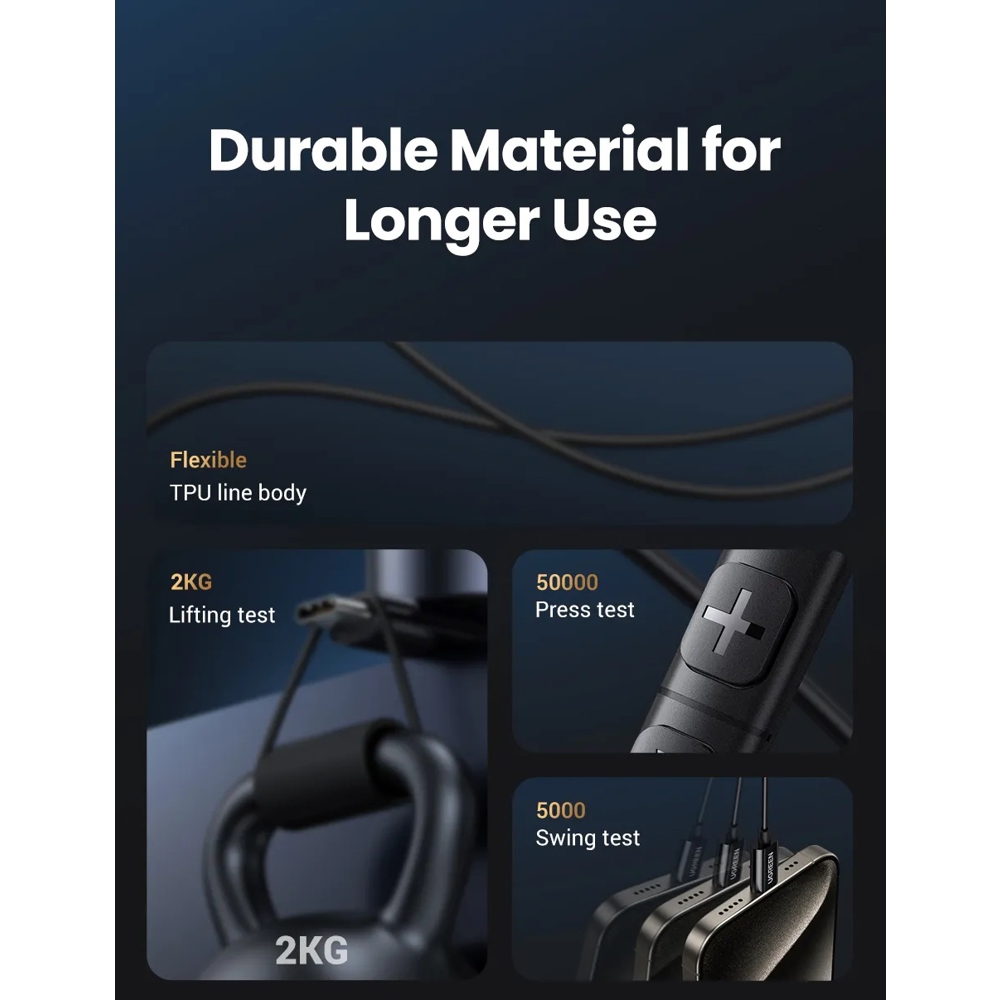 ყურსასმენი UGREEN EP105 (35754), In-Ear Headphones, Wired, Type-C, Black	