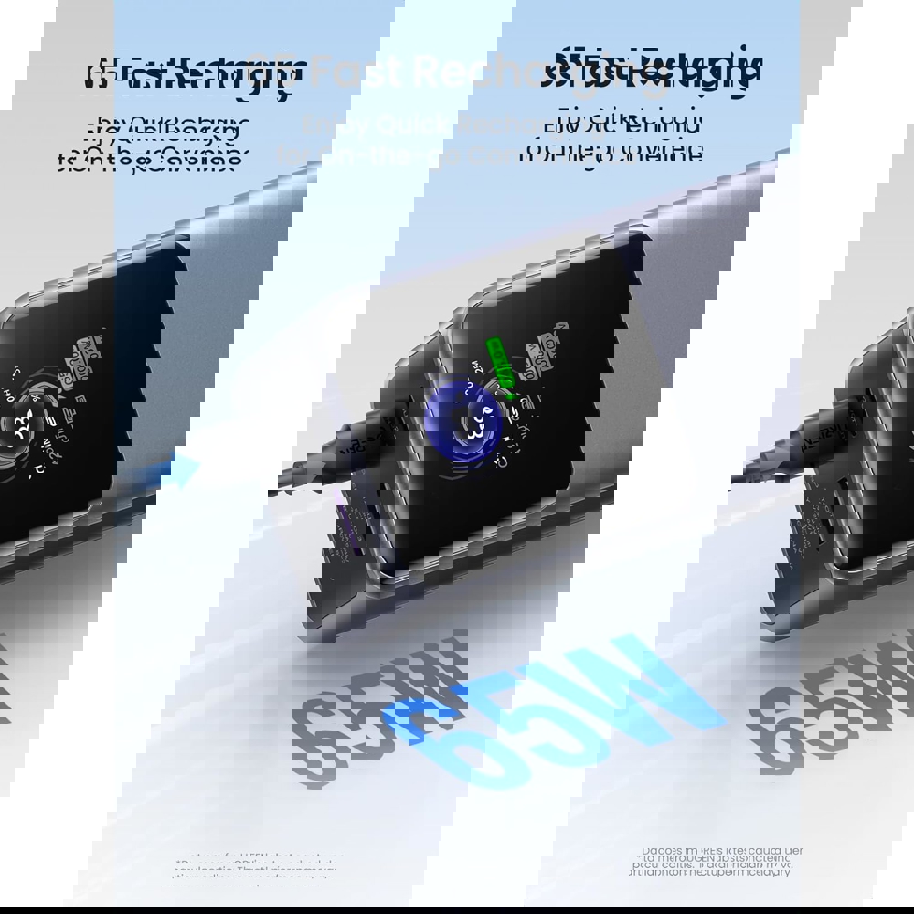 პორტატული დამტენი UGREEN PB722 (35525B) Nexode with Smart Digital Display, 25000mAh 200W, Type-C, USB, Power Bank, Grey