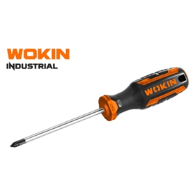 Screwdriver Wokin 200286, PH3, 150MM, (INDUSTRIAL), Black