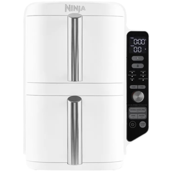 Air Fryer, Ninja SL400EUWH Multi-oven, 2470, 9.5L, White