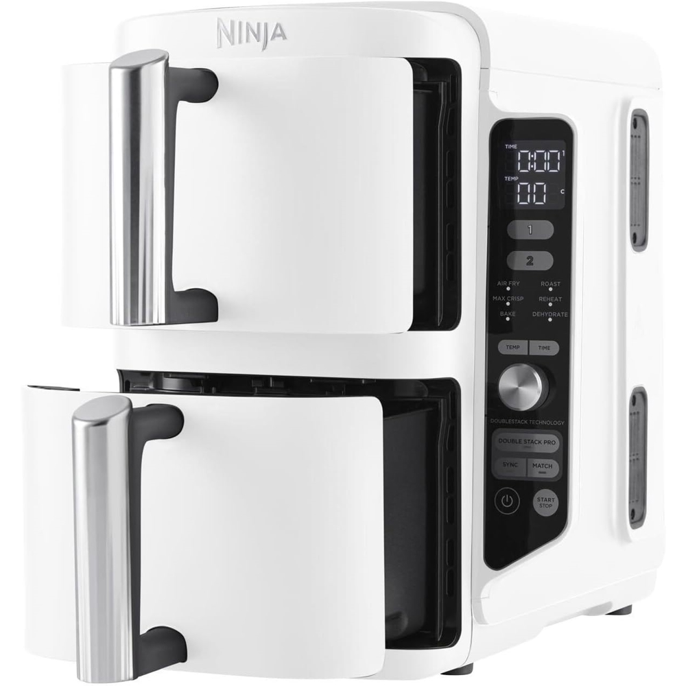 აეროგრილი Ninja SL400EUWH Multi-oven, 2470, 9.5L, Air Fryer, White
