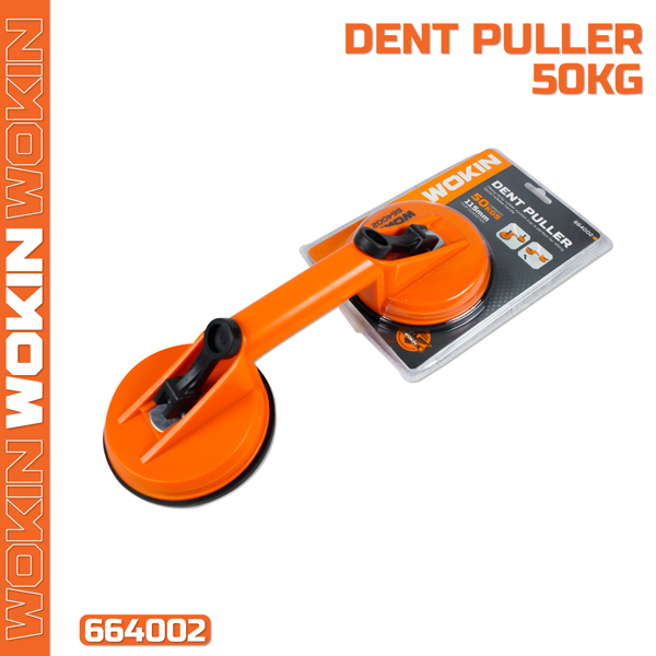 მინის დამჭერი დგუში Wokin 664002, 50Kg, Suction Cup Lifter, Orange