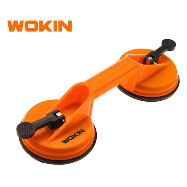 მინის დამჭერი დგუში Wokin 664002, 50Kg, Suction Cup Lifter, Orange