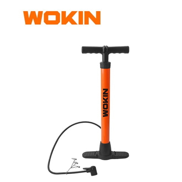 მექანიკური ნასოსი Wokin 720010, 100PSI, Hand Pump, Black/Orange