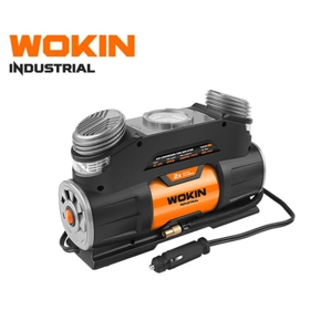 ჰაერის კომპრესორი Wokin 734020, DC12V, 200W, 40L/MIN, Air Compressor Tire Inflator (INDUSTRIAL), Black