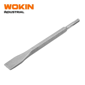 სატეხი ბრტყელი Wokin 752802, SDS-Plus Flat Chisel (INDUSTRIAL), Silver