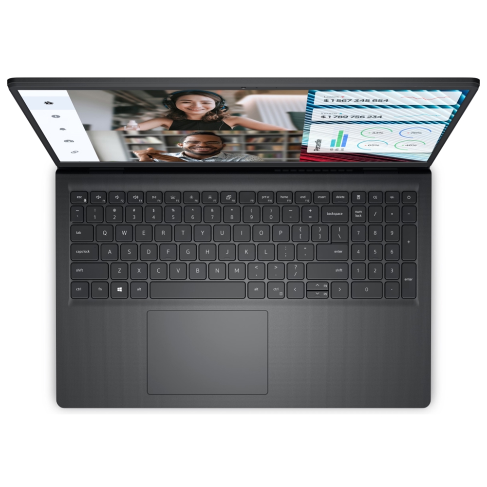 Notebook Dell Vostro 3520, 15.6", Core i3-1215U, 8GB, 512GB SSD, Integrated, Black