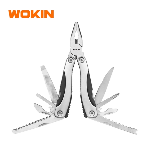 მრავალფუნქციური მაკრატელი Wokin 304314, 102x46x23mm, Multipurpose Plier, Silver