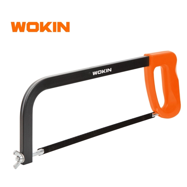 მეტალის საჭრელი ხერხი Wokin 305112, 300mm, Hacksaw Frame, Orange/Black