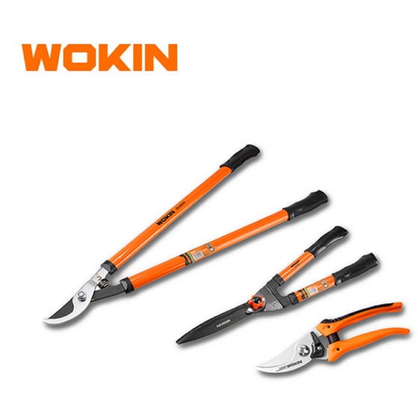 ბაღის მოვლის ნაკრები Wokin 312303, 3Pcs, Tree And Shrub Care Set, Orange