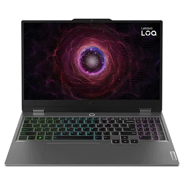 ნოუთბუქი Lenovo 83DV00MRRK LOQ, 15.6", i7-13650HX, 24GB, 1TB SSD, RTX4050 6GB, Luna Grey