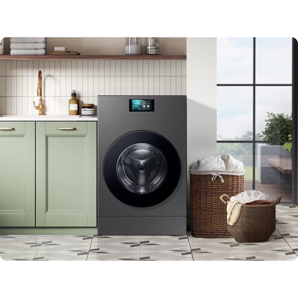 სარეცხი+საშრობი Samsung WD18DB8995BZLD, 18Kg, 1000Rpm, Washing+Dryer Machine, Gray