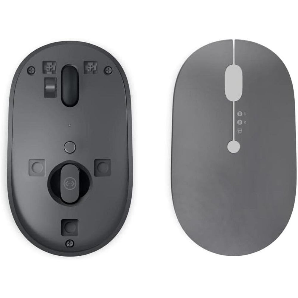 მაუსი Lenovo GY51C21211 Go, Wireless, Bluetooth, USB-C, Mouse, Grey