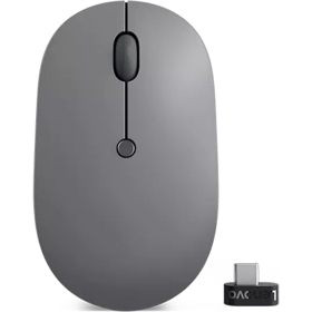 მაუსი Lenovo GY51C21210 Go, Wireless, USB-C, Mouse, Grey