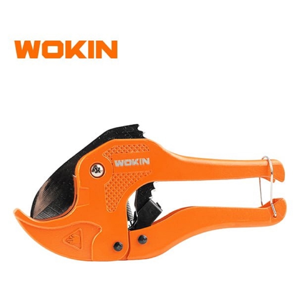 მილის მაკრატელი Wokin 330208, 200mm, 3-42mm, PVC Pipe Cutter, Orange