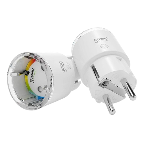 ჭკვიანი როზეტი Gosund EP2, Smart Plug, 3680W, Wi-Fi, White