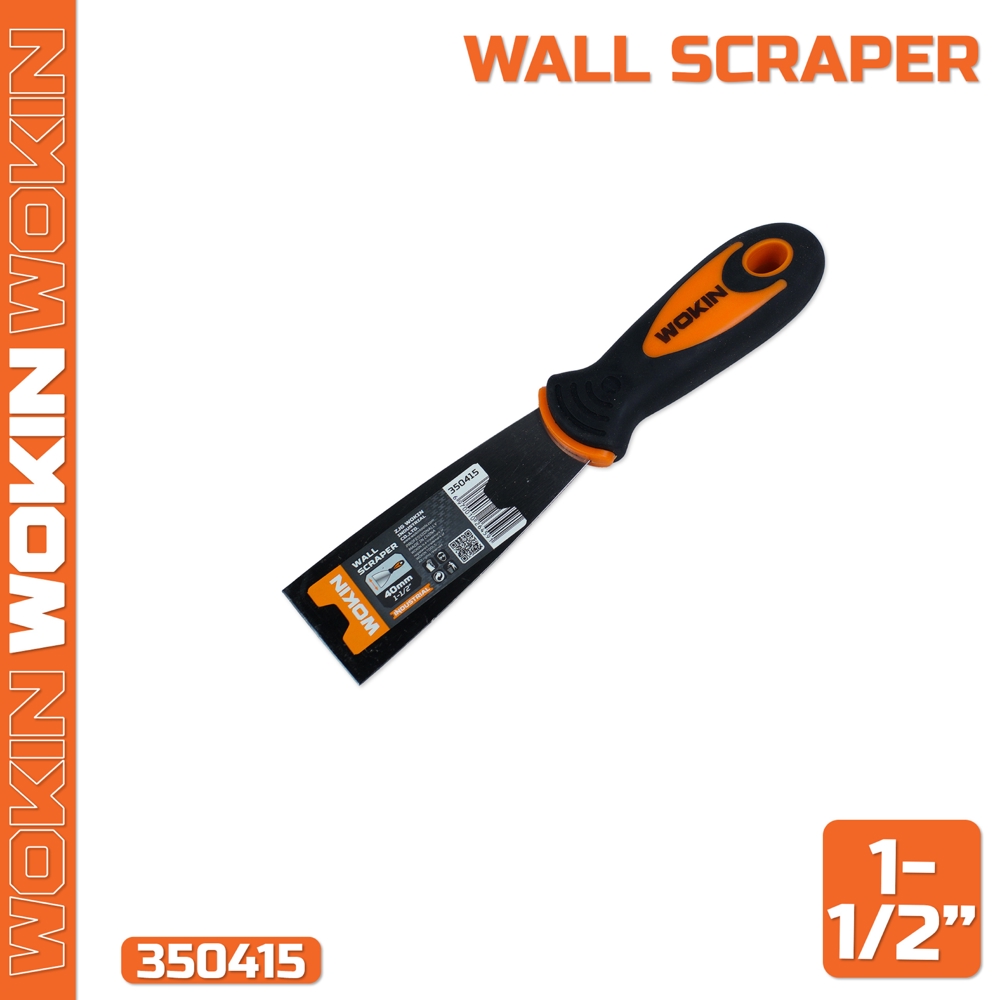 Wall Scraper Wokin 350415, 40mm, (Industrial), Black/Orange