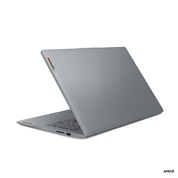 ნოუთბუქი Lenovo 82XQ00KJRK IdeaPad Slim 3 15AMN8, 15.6", Ryzen 3-7320U, 8GB, 256GB SSD, Integrated, Arctic Grey