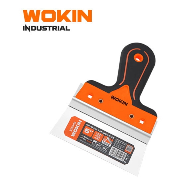 Drywall Taping Knife Wokin 359514, 350mm, (Industrial), Orange