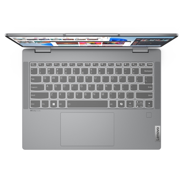 ნოუთბუქი Lenovo 83DR005ERK IdeaPad 5 2-in-1 14AHP9, 14", Ryzen 7-8845HS, 16GB, 512GB SSD, Integrated, Luna Grey